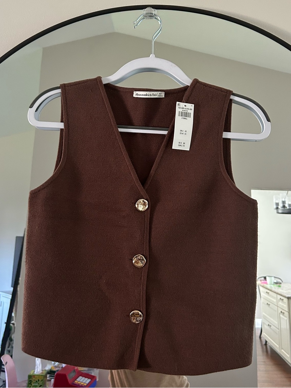 Abercrombie & Fitch Luxeloft V-neck vest